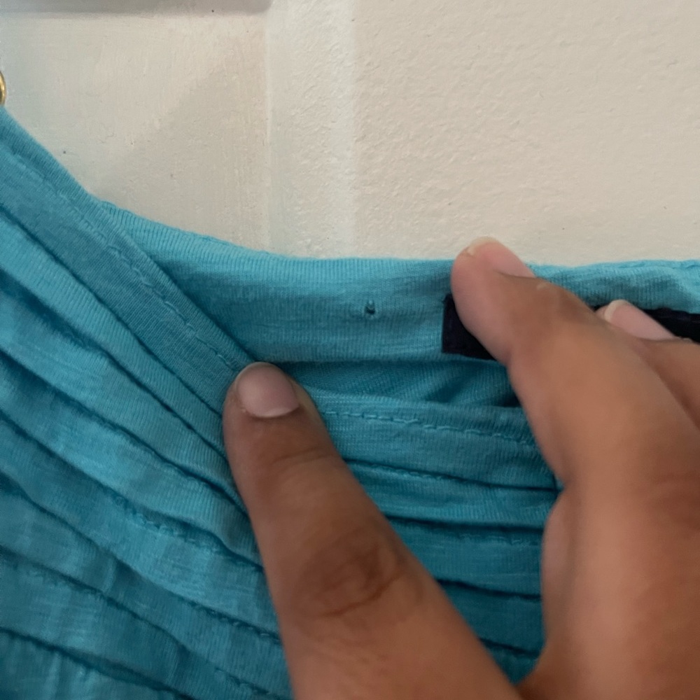 Blue Spaghetti Strap Top - Picture 4 of 4